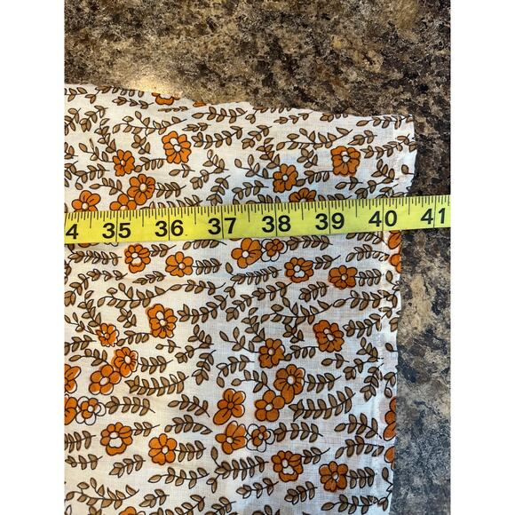 Daughters of India NEW Binita Mini Dress Apricot Color Size Large Orange White - Picture 16 of 16